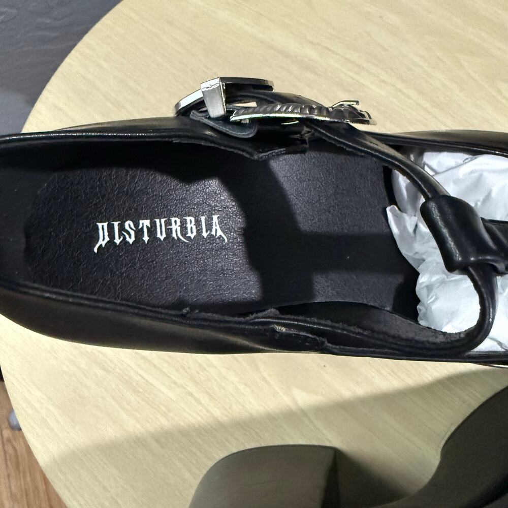 Disturbia Renaissance Mary Janes, Black, US 6 - Picture 10 of 10